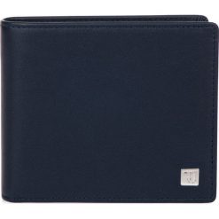 Trussardi Jeans portfel męski 71W00006-2P000180 ciemnoniebieski. Niebieskie portfele męskie Trussardi Jeans, bez wzorów, z jeansu. W wyprzedaży za 271,00 zł.