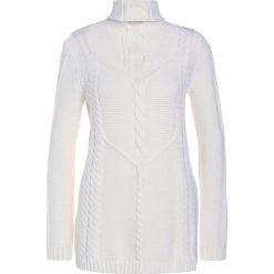 Swetry klasyczne damskie: iBlues SAFARI Sweter weiss