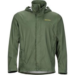 Marmot Precip Jacket Crocodile M. Szare kurtki sportowe męskie marki Marmot, m, bez wzorów, z kapturem, trekkingowe. W wyprzedaży za 299,00 zł.
