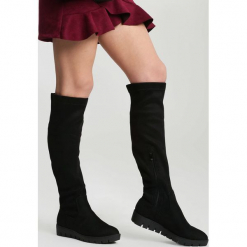 Czarne Kozaki Save The Last. Czarne buty zimowe damskie vices, na płaskiej podeszwie. Za 139,99 zł.