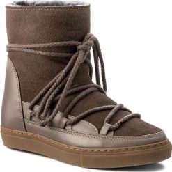 Buty zimowe damskie: Buty INUIKII – Sneaker Wedge Classic 30100 Taupe