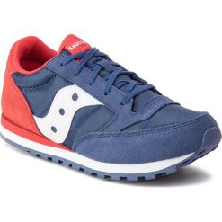 Sneakersy SAUCONY - Jazz Original SK260996 Blue/Red. Niebieskie trampki chłopięce marki Saucony, bez wzorów, ze skóry, na sznurówki. Za 229,00 zł.