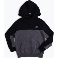 Jonas Nielsen Stockholm - Chłopięca bluza nierozpinana, niebieski. Niebieskie bluzy chłopięce rozpinane Jonas Nielsen Stockholm, z kapturem. Za 169,95 zł.