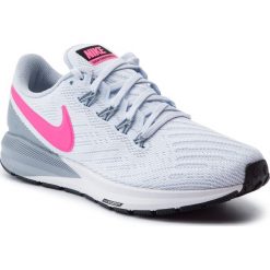 Buty NIKE - Air Zoom Structure 22 AA1640 402 Half Blue/Hyper Pink. Niebieskie buty sportowe damskie Nike, bez wzorów, z tworzywa sztucznego, sportowe, do biegania, nike zoom. W wyprzedaży za 389,00 zł.