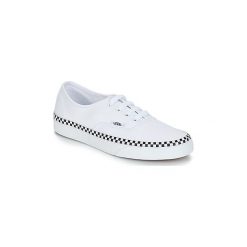 Buty Vans AUTHENTIC. Białe trampki i tenisówki damskie Vans, bez wzorów, bez zapięcia. Za 216,30 zł.