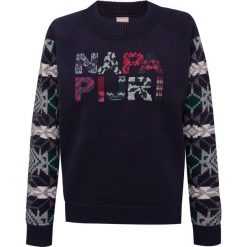 Bluzy damskie: Bluza NAPAPIJRI BLUFON Granatowy