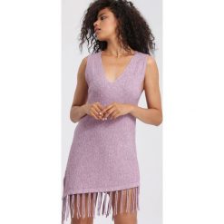 Fioletowa Sukienka An Angel. Szare sukienki mini marki other, na jesień, l. Za 49,99 zł.
