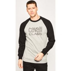 Bluza Cavalli Class B7JVB748. Szare bluzy męskie Cavalli Class, xxl, bez wzorów, z bawełny, bez kołnierzyka, bez rękawów, bez kaptura. W wyprzedaży za 469,00 zł.