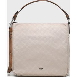 Joop! - Torebka. Brązowe torebki klasyczne damskie JOOP!, w paski, z materiału, casualowe, na ramię, średnie, bez dodatków. W wyprzedaży za 549,90 zł.