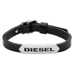 Diesel Męska bransoletka skóra DX0999040. Bransoletki męskie Diesel. W wyprzedaży za 465,00 zł.