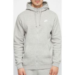 Bluza męska z kapturem NIKE czarno-białe. Czarne bluzy męskie Nike, s, bez wzorów, z bawełny, z kapturem, bez rękawów, z kapturem. Za 219,90 zł.