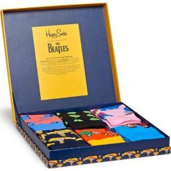 Happy Socks - Skarpety The Beatles Collector (6-pack). Szare bez kategorii marki Happy Socks, z elastanu. Za 249,90 zł.