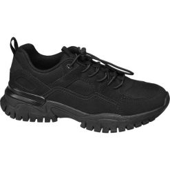 Sneakersy damskie Venice czarne. Czarne sneakersy damskie Venice, z gumy. Za 119,90 zł.