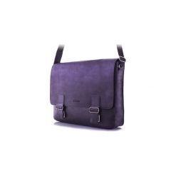 Brązowa torba na ramię ze skóry naturalnej baleine s3. Pomarańczowe torby męskie skórzane Baleine, w paski, ze skóry, eleganckie. Za 234,91 zł.