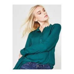 Bluzka damska. Szare bez kategorii marki Promod, z tkaniny, retro, z koszulowym kołnierzykiem. Za 119,90 zł.