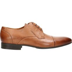 Półbuty PORFIRIO. Czarne półbuty skórzane męskie marki Gino Rossi, na obcasie. Za 234,95 zł.