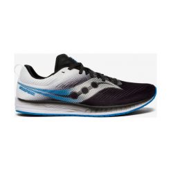 Saucony FastWitch 9 Tenisówki Czarny Biały. Czarne trampki męskie Saucony, bez wzorów, z materiału, bez zapięcia. Za 561,95 zł.