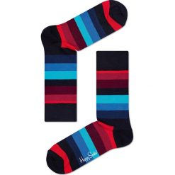 Happy Socks - Skarpety. Czarne skarpetki męskie Happy Socks, bez wzorów, z elastanu. Za 29,90 zł.