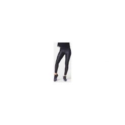 Legginsy do biegania RUN DRY+ FEEL damskie. Czarne legginsy sportowe damskie KALENJI, l, bez wzorów, z elastanu, do biegania. Za 69,99 zł.