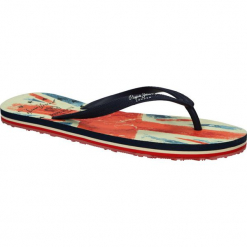 JAPONKI PEPE JEANS PLS70019. Różowe klapki damskie Pepe Jeans, z jeansu. Za 59,99 zł.