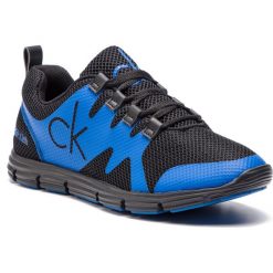 Sneakersy CALVIN KLEIN JEANS - Murphy SE8525 Black/Infinity Blue. Niebieskie sneakersy męskie marki Calvin Klein Jeans, bez zapięcia. Za 569,00 zł.