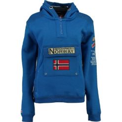 Geographical Norway bluza męska Gymclass L niebieska. Niebieskie bluzy męskie Geographical Norway, m, bez wzorów, bez kołnierzyka, bez rękawów, bez kaptura. Za 179,00 zł.