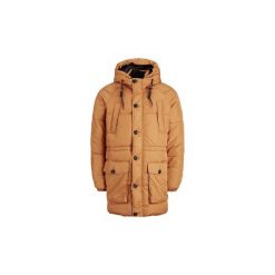 Kurtki krótkie Jack Jones CHAQUETA FORRADA. Brązowe kurtki męskie Jack & Jones, m, bez wzorów, krótkie, bez kaptura. Za 322,93 zł.