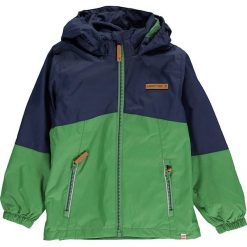 Kurtka 3w1 "Jakob 222" w kolorze granatowo-zielonym. Niebieskie kurtki chłopięce marki Lego Summer Tec, z aplikacjami, ze skóry. W wyprzedaży za 272,95 zł.