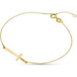Bransoletka Złota - złoto żółte 375. Żółte bransoletki męskie marki W.KRUK, złote. Za 279,00 zł.