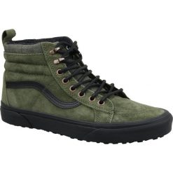 Vans SK8-Hi Mte VA33TXOGY trampki męskie zielone 35. Zielone trampki męskie Vans, bez wzorów, ze skóry, klasyczne, przed kolano, bez zapięcia. W wyprzedaży za 249,99 zł.