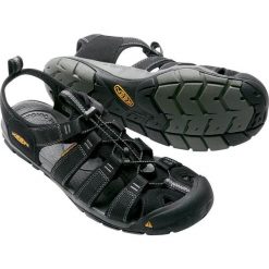 Sandały męskie: Keen Sandały męskie CLEARWATER CNX kolor Black/Gargoyle r. 44.5 (CLEARWTR-MN-BKGY)