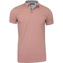 Bladoróżowa Koszulka Polo, Bez Nadruku - Brave Soul, Męska TSBRSSS18JULIUSHpink. Różowe koszulki męskie Brave Soul, m, z nadrukiem, z materiału, casualowe, bez rękawów. Za 59,00 zł.
