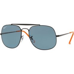 Ray-Ban - Okulary. Czarne okulary przeciwsłoneczne męskie marki Ray-Ban, z materiału. Za 739,90 zł.