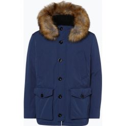 Nils Sundström - Męska kurtka puchowa, niebieski. Niebieskie kurtki męskie marki Nils Sundström, xl, bez wzorów, z puchu, eleganckie, bez kaptura. Za 299,95 zł.