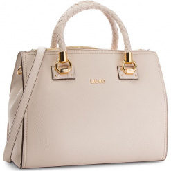 Torebka LIU JO - M Satchel Zip Manhat A68093 E0011 True Champagne 33801. Brązowe torebki klasyczne damskie Liu Jo, ze skóry ekologicznej. Za 739,00 zł.
