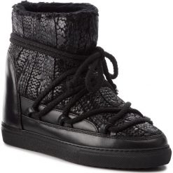 Buty INUIKII - Sneaker Galway 70203-8 Black. Czarne kozaki damskie Inuikii, ze skóry, bez obcasa, bez zapięcia. W wyprzedaży za 1019,00 zł.