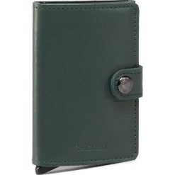 Mały Portfel Męski SECRID - Miniwallet M Original Green. Zielone portfele męskie Secrid, bez wzorów, ze skóry. Za 229,00 zł.