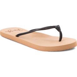 Japonki ROXY - ARJL100721 Blk. Czarne chodaki damskie Roxy, ze skóry ekologicznej. Za 85,00 zł.