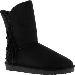 Buty zimowe damskie: Zimowe botki „Cardero” w kolorze czarnym