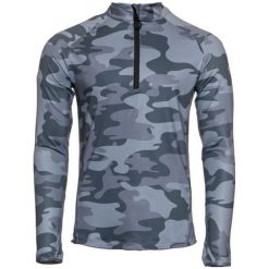 Björn Borg Bluza Męska Half Zip Polo Aric L Szara. Szare bluzy męskie Björn Borg, m, bez wzorów, polo, bez rękawów, bez kaptura. Za 309,00 zł.