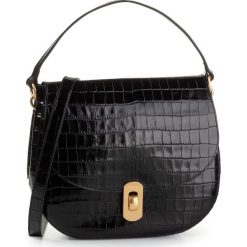 Torebka COCCINELLE - EG4 Zaniah Croco E1 EG4 15 01 01 Noir 001. Czarne torebki klasyczne damskie Coccinelle, bez wzorów, ze skóry, klasyczne, na ramię, bez dodatków. Za 1699,00 zł.