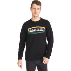 Napapijri Bogy Bluza Czarny. Czarne bluzy męskie Napapijri, xxl, z nadrukiem, z bawełny, bez kołnierzyka, bez rękawów, bez kaptura. Za 368,95 zł.