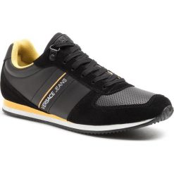 Sneakersy VERSACE JEANS - E0YTBSA1 70943 899. Czarne półbuty damskie Versace Jeans, z jeansu. W wyprzedaży za 459,00 zł.