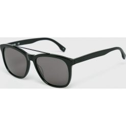 Lacoste - Okulary L822S.001. Czarne okulary przeciwsłoneczne męskie Lacoste, z materiału, prostokątne. W wyprzedaży za 229,90 zł.