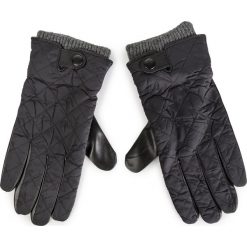Rękawiczki Męskie LASOCKI - 2M6-002-AW19 Black. Czarne rękawiczki męskie Lasocki, bez wzorów, ze skóry. W wyprzedaży za 69,99 zł.