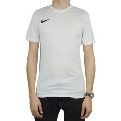 Nike Park VII Tee BV6708-100 t-shirt męskie białe M. Białe t-shirty męskie Nike, m, bez wzorów, z poliesteru, bez kołnierzyka. W wyprzedaży za 54,99 zł.