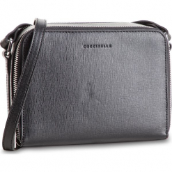 Torebka COCCINELLE - DV3 Mini Bag E5 DV3 55 H7 05 Noir 001. Czarne torebki klasyczne damskie Coccinelle, na co dzień, bez wzorów, ze skóry, eleganckie, bez dodatków. Za 949,90 zł.