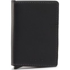 Mały Portfel Męski SECRID - Slimwallet S Original Black. Czarne portfele męskie Secrid, bez wzorów, ze skóry. Za 229,00 zł.