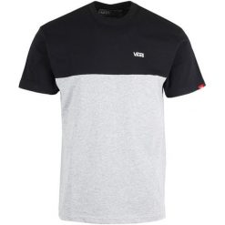 Vans T-Shirt Męski Mn Colorblock Tee Black-Athletic L. Czarne koszulki sportowe męskie marki Vans, m, z materiału. W wyprzedaży za 44,00 zł.
