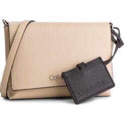 Torebka CALVIN KLEIN - Tack Med Flap Crosbody K60K604818 638. Brązowe listonoszki damskie Calvin Klein, ze skóry ekologicznej. Za 399,00 zł.